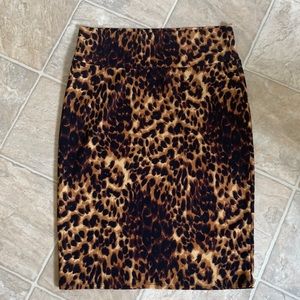 LuLaRoe Cheetah Skirt